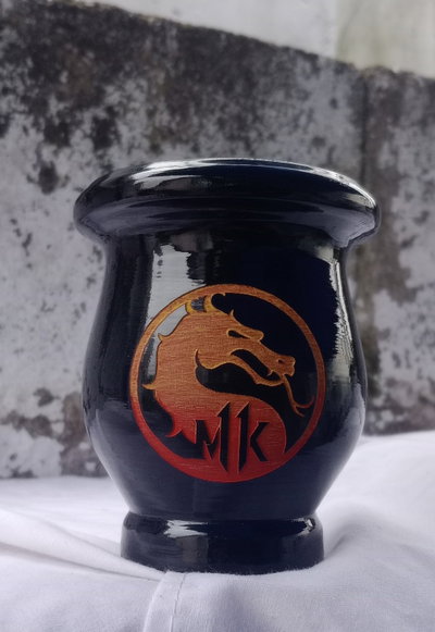 Mate Matearte Grabado laser Mortal K