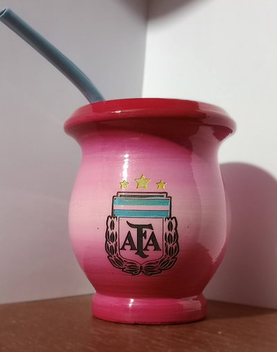 Vitrificado Futbol color Rosa