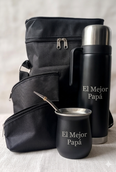 Set completo  - Personalizable en mate y termo 