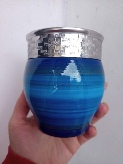 IMPERIAL vitrificado AZUL RAYADO