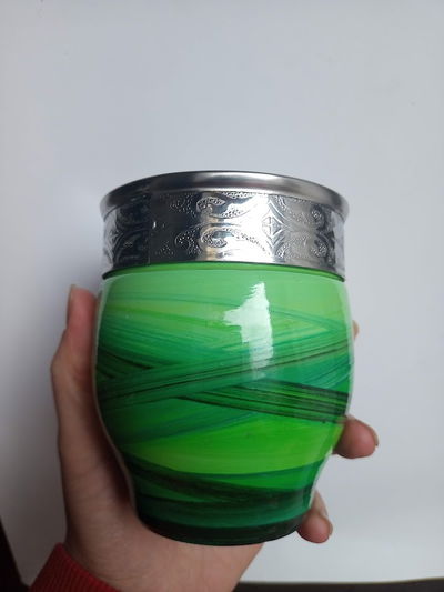 IMPERIAL vitrificado VERDE HIERBA CRUZADO