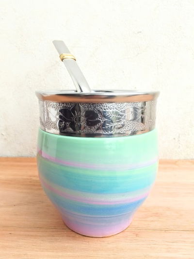 Mate IMPERIAL pastel - mateArte vitrificado