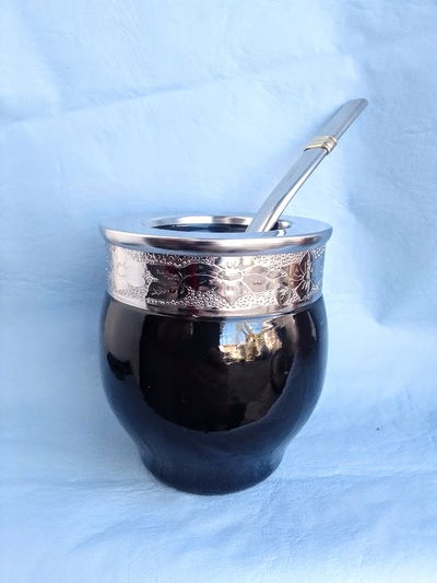 Mate IMPERIAL negro - mateArte vitrificado