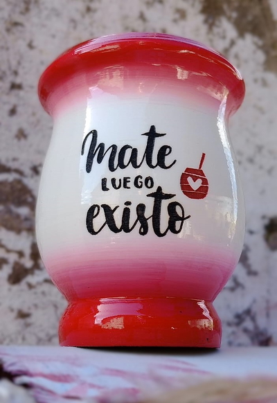 MateArte frase Mate Luego Existo