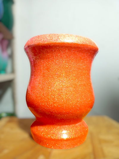 MateArte glitter naranja