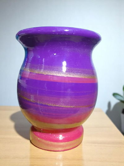 MateArte clásico violeta/magenta