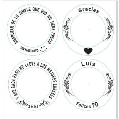 GRABADO EN VIROLA DE ACERO