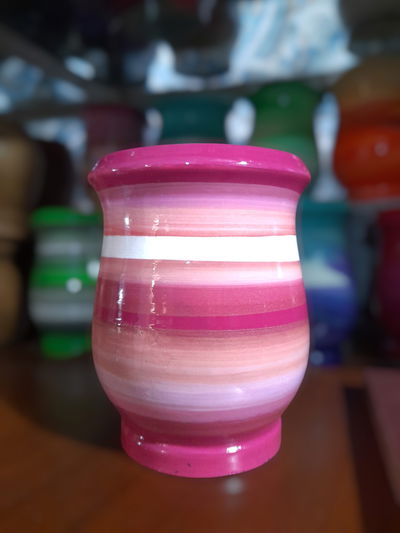 MateArte clásico Rosa Rayado