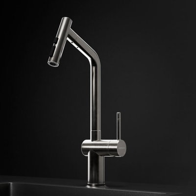 Grifería para cocina Johnson Glow Steel