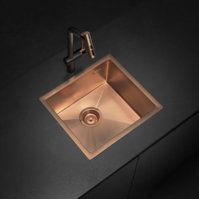 Signature Enkel 45 Rose Gold Nano PVD