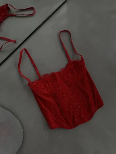 Corset urban rojo