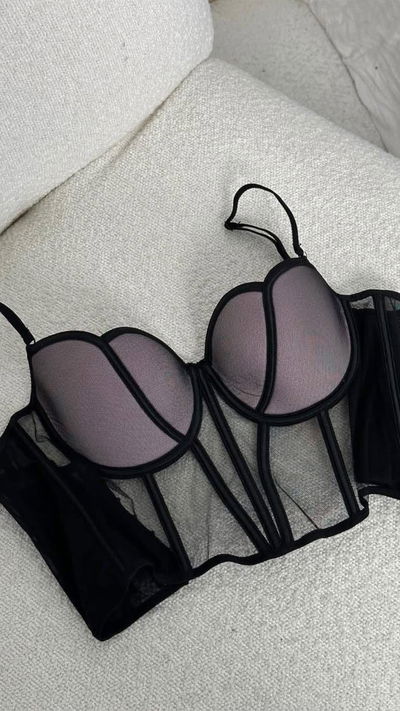 Corset Milán negro