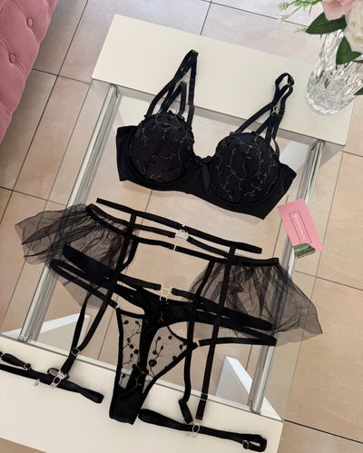 Set Emily 5 piezas negro