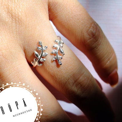 Anillo Ramita plata925 
