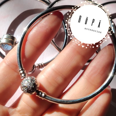 Brazalete rígido plata925 