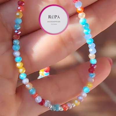 Choker multicolor 
