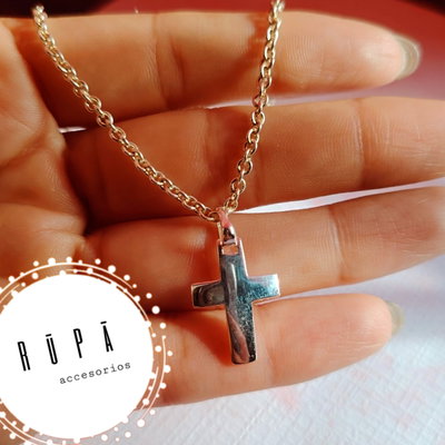 Dije cruz plata925 