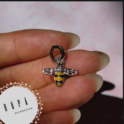 Charm Abejita plata925