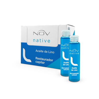 Restaurador Aceite de Lino Caja x15 ampollas de 15ml