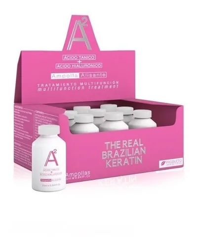 Ampolla Alisante x 9 The Real Brazilian Keratin