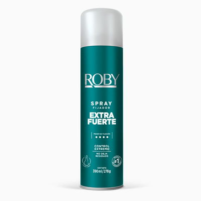  Spray Extra fuerte 390ml Roby 