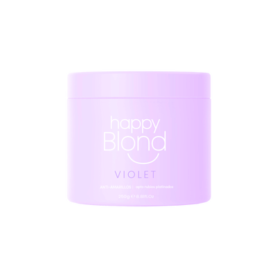 HAPPY BLOND VIOLET MASCARA MATIZADORA x 250 gr