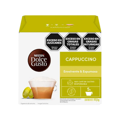 DOLCE GUSTO CAPSULAS X10 CAPPUCCINO