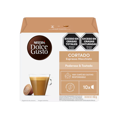 DOLCE GUSTO CAPSULAS X10 CORTADO
