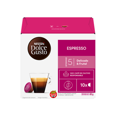 DOLCE GUSTO CAPSULAS X10 EXPRESSO