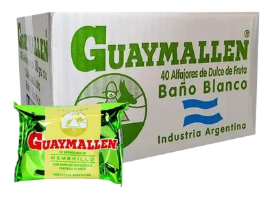 GUAYMALLEN MEMBRILLO CAJA X 40 UNIDADES