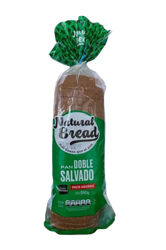 PAN DE MESA SALVADO NATURAL BREAD 480 GR