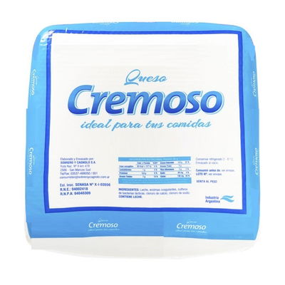 CREMOSO OFERTA X KG
