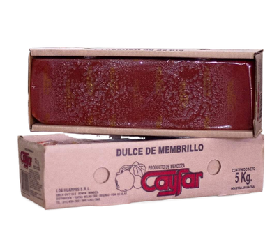 DULCE DE MEMBRILLO CAYFAR X 5 KG.