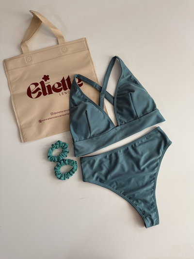 Bikini tiro alto 