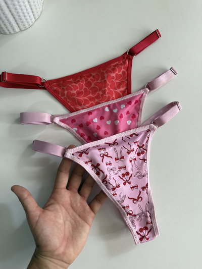 Bombis estampadas  pack x 3 