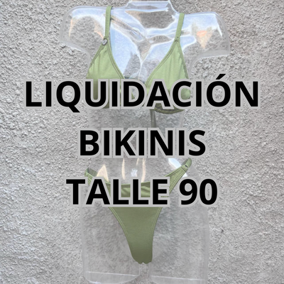 BIKINIS - LIQUIDACIÓN TALLE 90