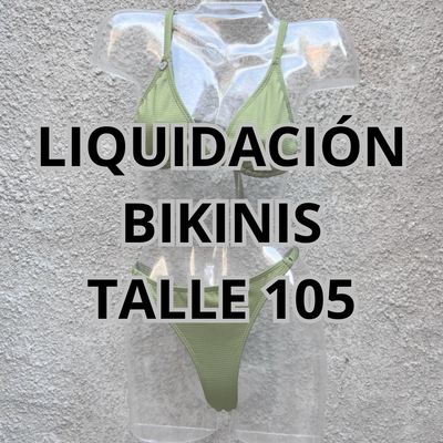 BIKINIS - LIQUIDACIÓN TALLE 105