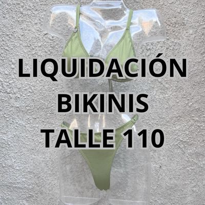 BIKINIS - LIQUIDACIÓN TALLE 110