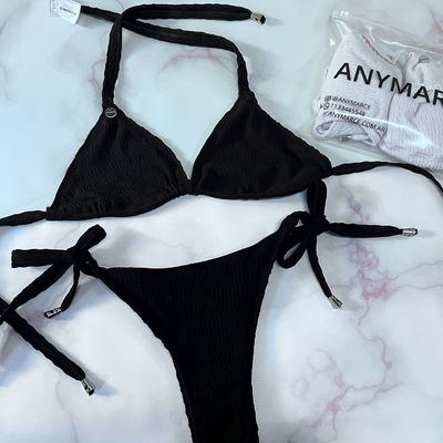 BIKINIS 2026 - TEXTURADA NEGRA