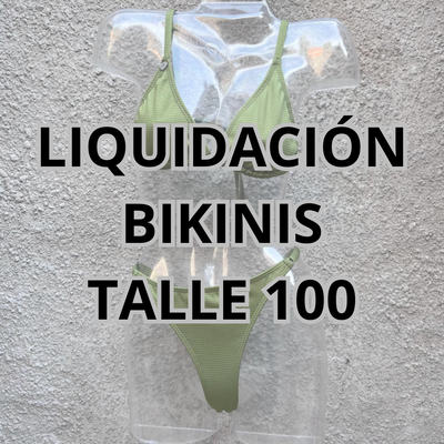 BIKINIS - LIQUIDACIÓN TALLE 100