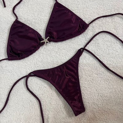 Bikini Importada estrella (3 colores)