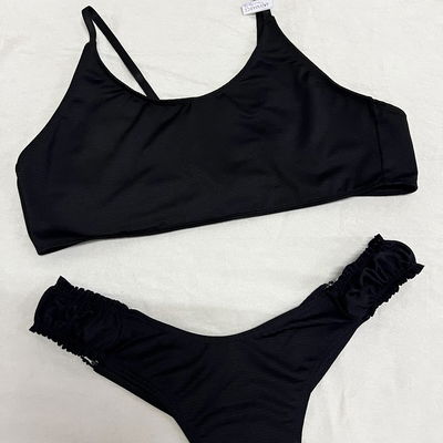 Conjunto top y frufru lycra