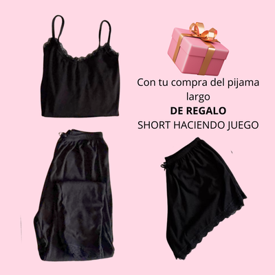 Box fiaca (remera + short + pantalón)