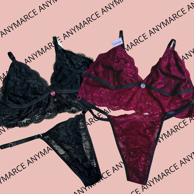 Conjunto Tina con algodón (2 Colores/less o culote)