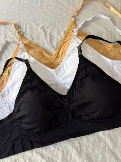 Pack x3 de Corpiños comfy