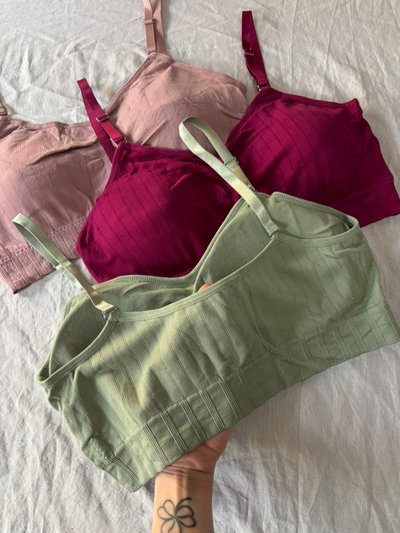 Pack x3 de Tops deportivos
