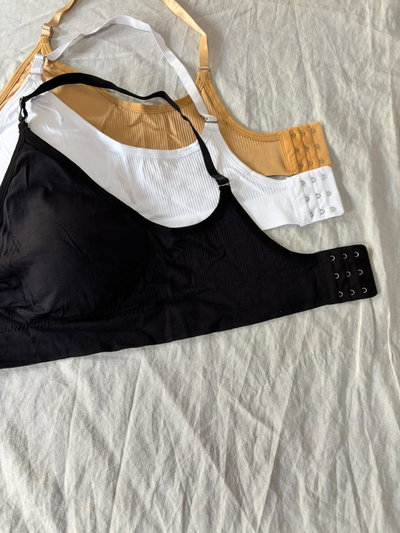 Pack x3 de Corpiños comfy