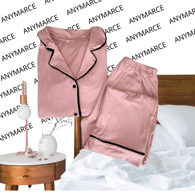 Pijama Camisero Rosa