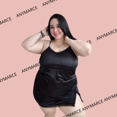 Pijama Camisón Clasic Negro