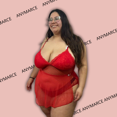 Pollera de microtul Rojo
